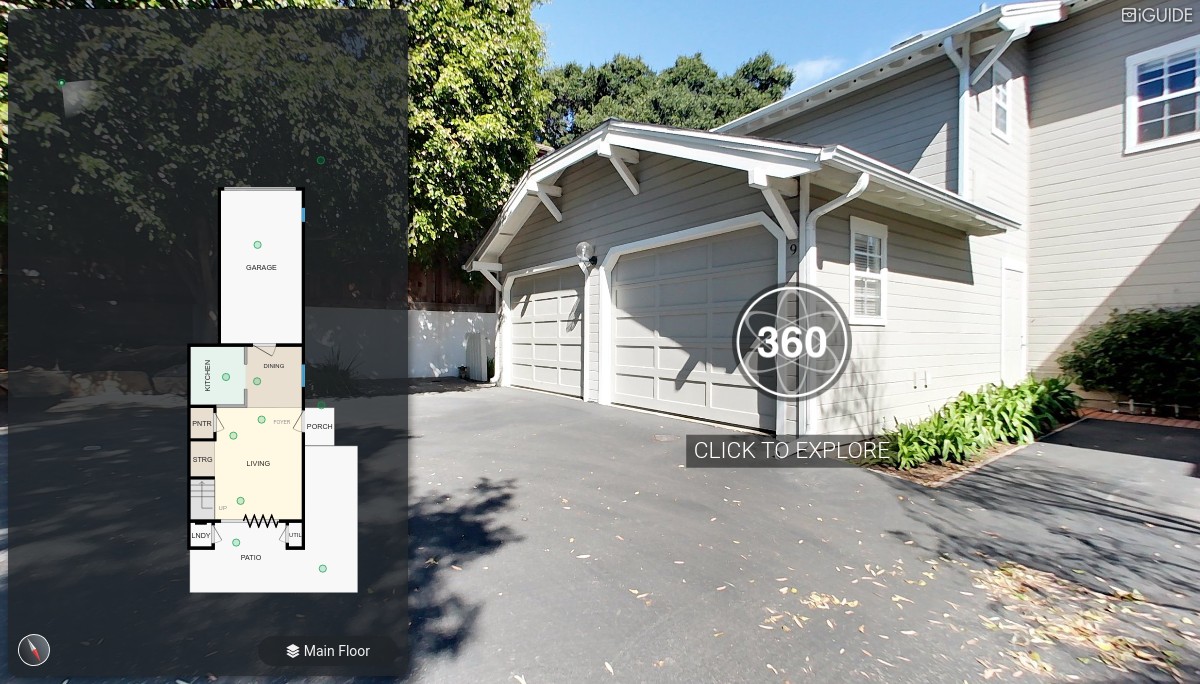 Iguide 3d Tour For 10-2110 De La Vina St, Santa Barbara, Ca