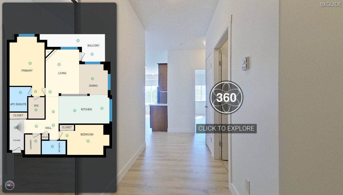 iGUIDE 3D Tour for 110-1007 Harvey Ave, Kelowna, BC