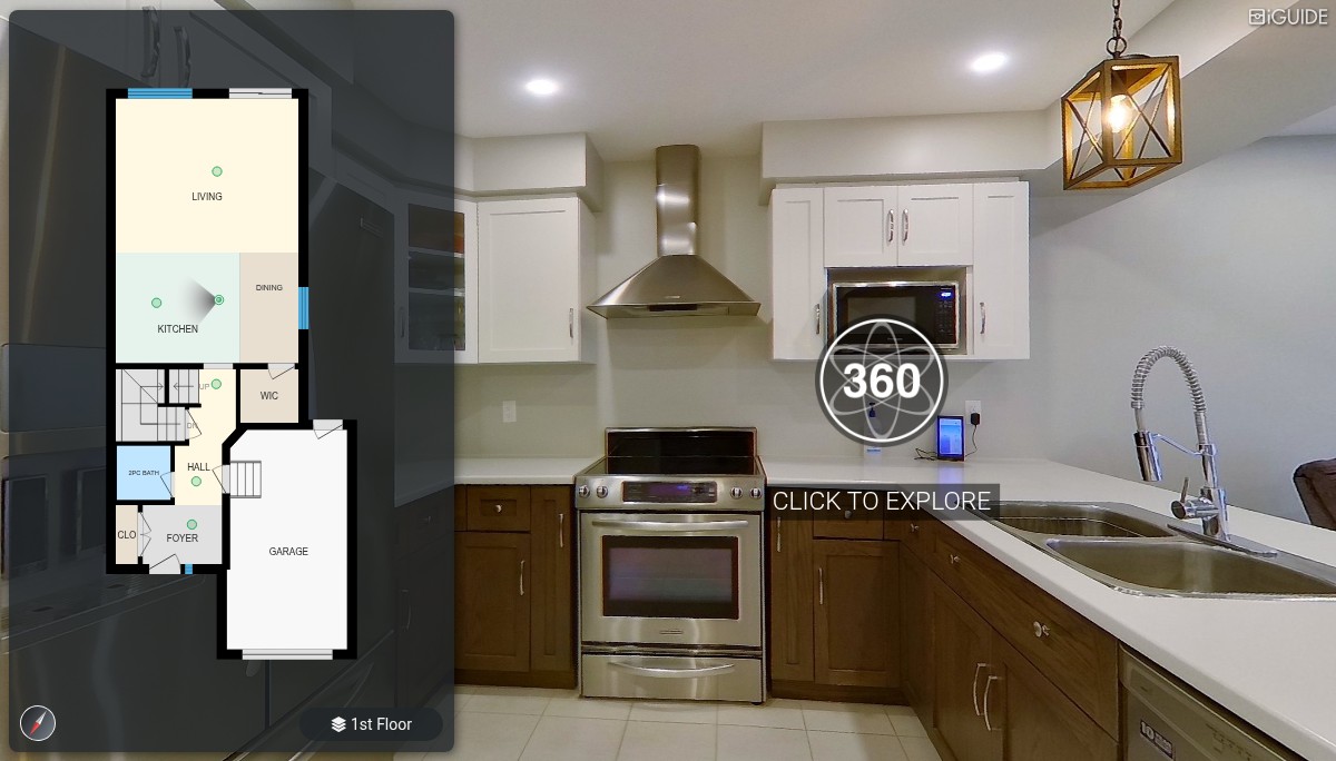iGUIDE 3D Tour for 12 McCann St., Guelph, ON