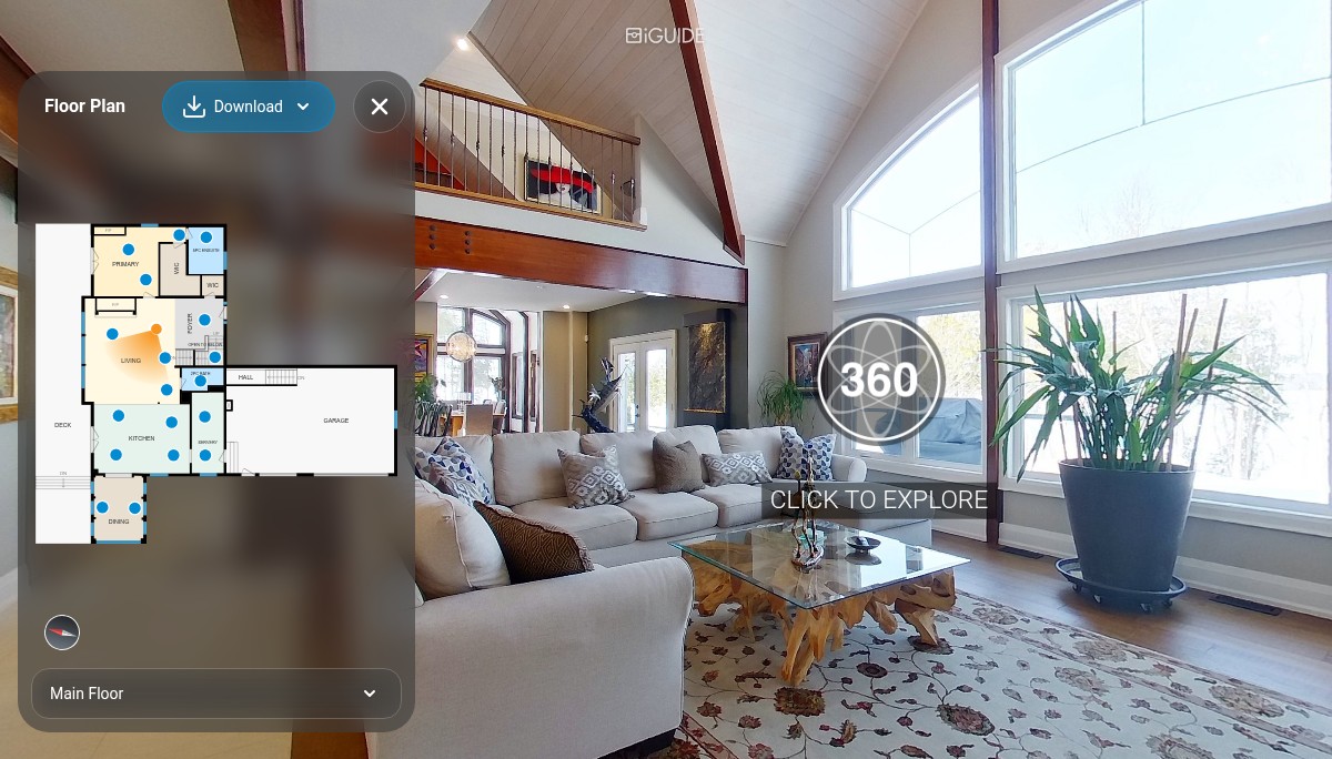 iGUIDE 3D Tour for 1864 Willan Rd, Buckhorn, ON