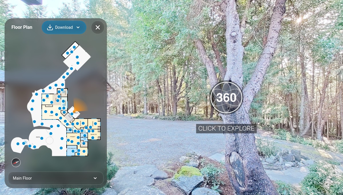 iGUIDE 3D Tour for 186 Sarah Way, Saltspring Island, BC