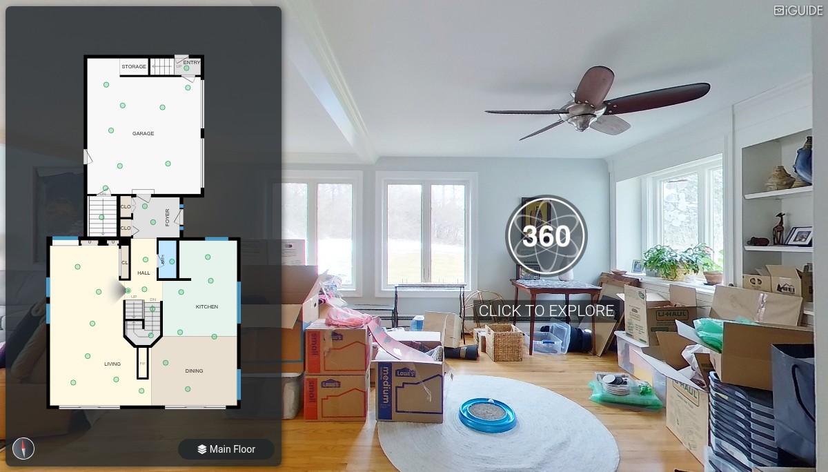 iGUIDE 3D Tour for 1 Scotland Rd, Newbury, MA