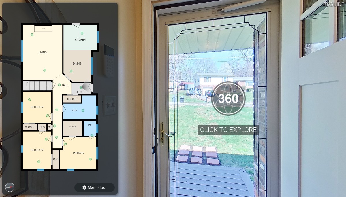 iGUIDE 3D Tour for 200 Woodbine Rd, Bristol, TN