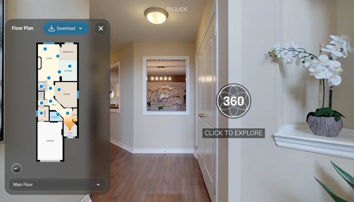 iGUIDE 3D Tour for 2067 Springdale Rd, Oakville, ON