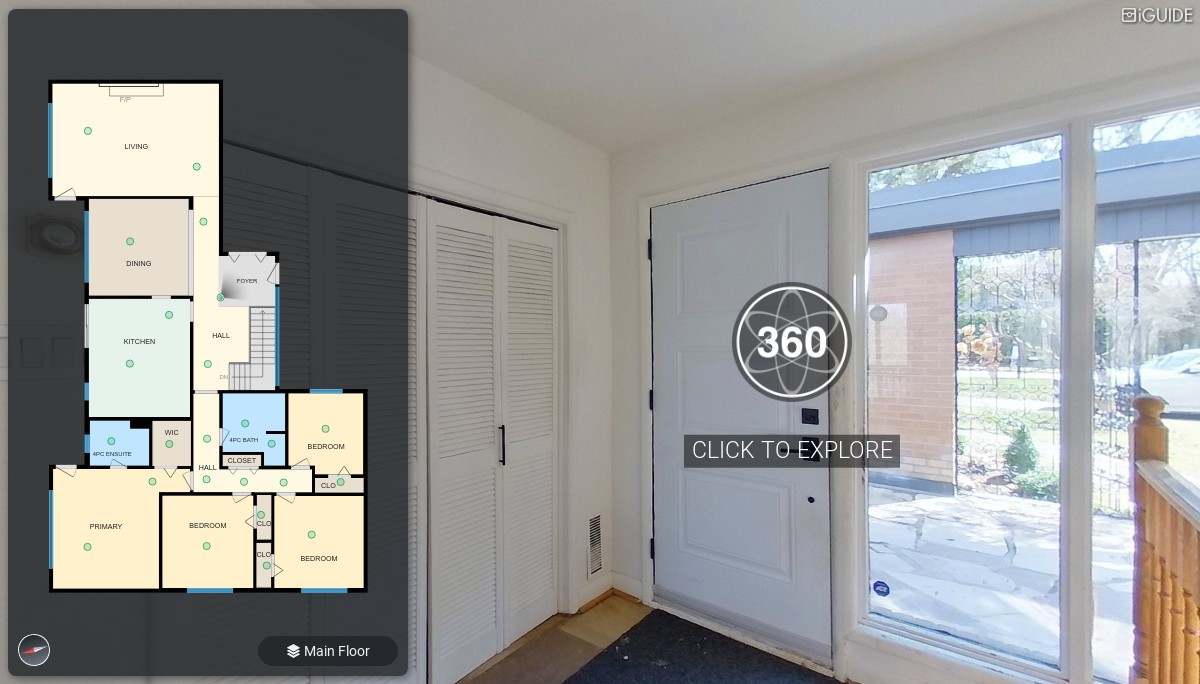 iGUIDE 3D Tour for 208 Kennedy St W, Aurora, ON