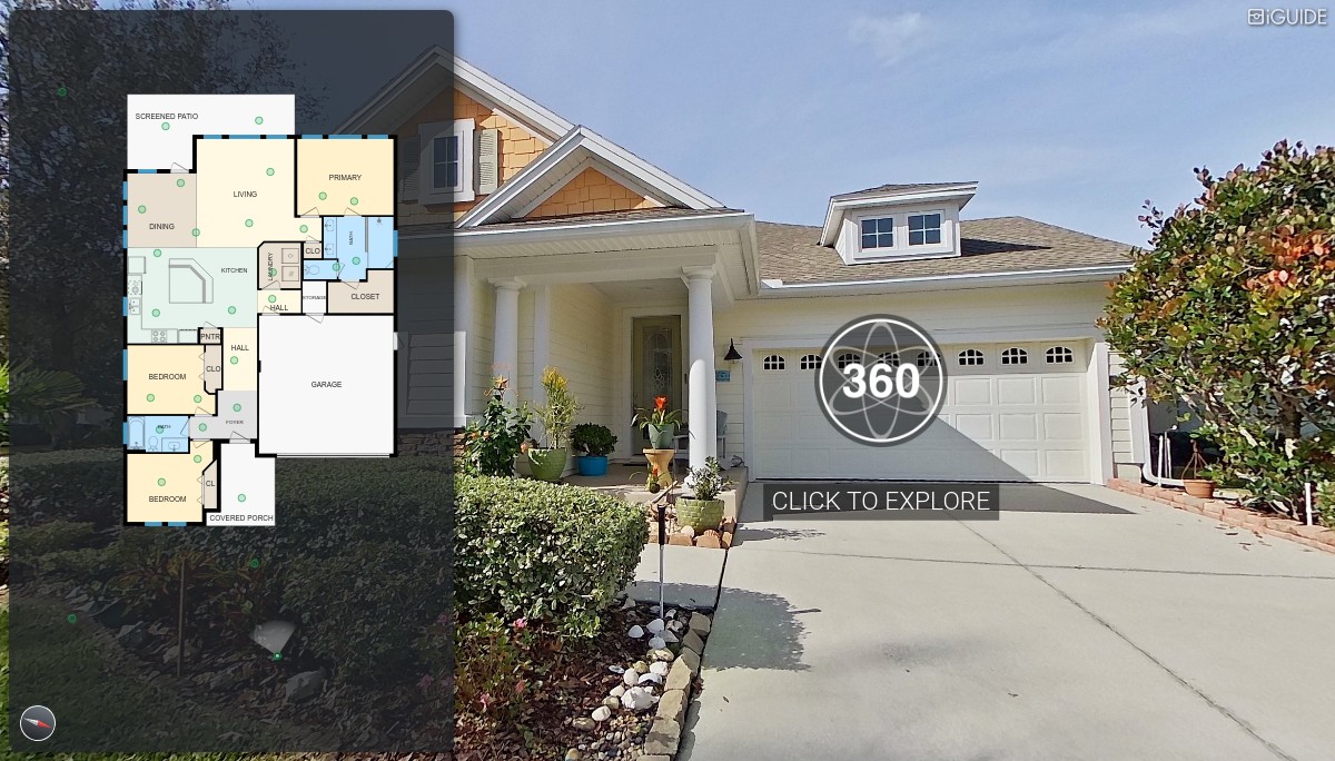 iGUIDE 3D Tour for 225 Garden Wood Dr, Ponte Vedra , FL