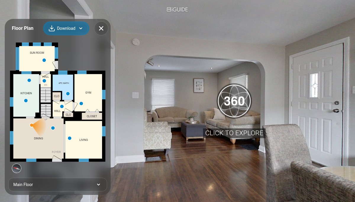 iGUIDE 3D Tour for 2372 Chilver Rd, Windsor, ON