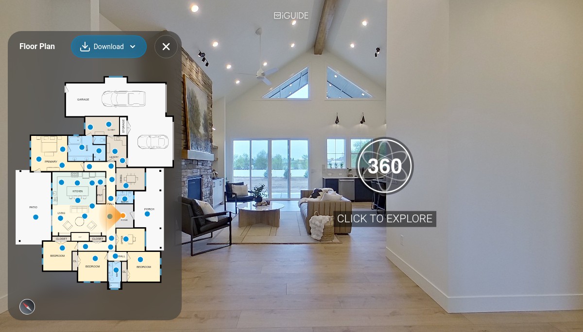 iGUIDE 3D Tour for 24871 Ardmore Ct, Caldwell, ID