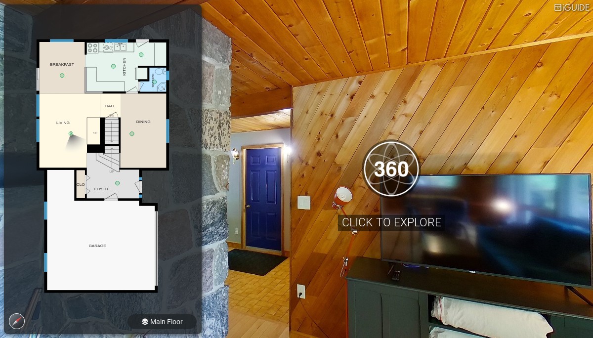 iGUIDE 3D Tour for 2589 Calabogie Rd, Burnstown, ON