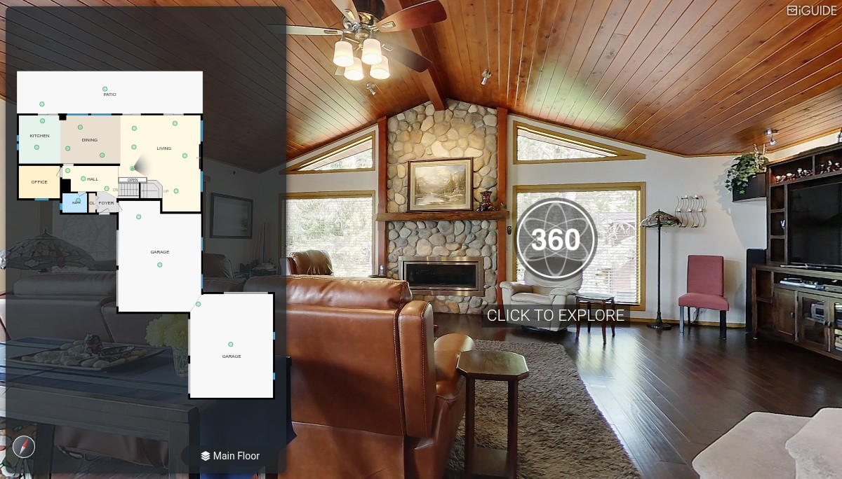 iGUIDE 3D Tour for 2647 Blind Bay Rd, Blind Bay, BC