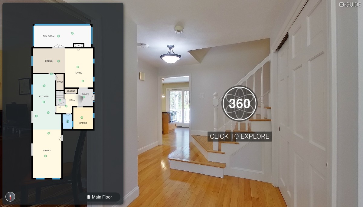 iGUIDE 3D Tour for 26 Fern Ave, Rye, NH