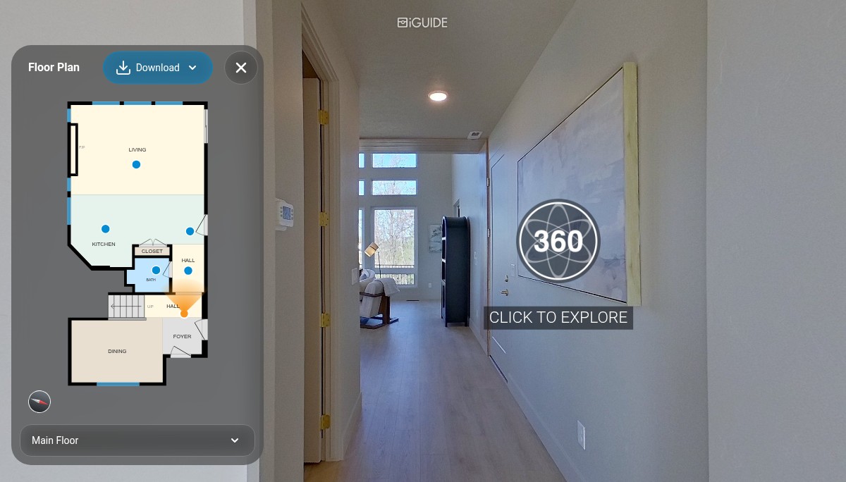 iGUIDE 3D Tour for 29 N Feather Reed Ave, Meridian, ID
