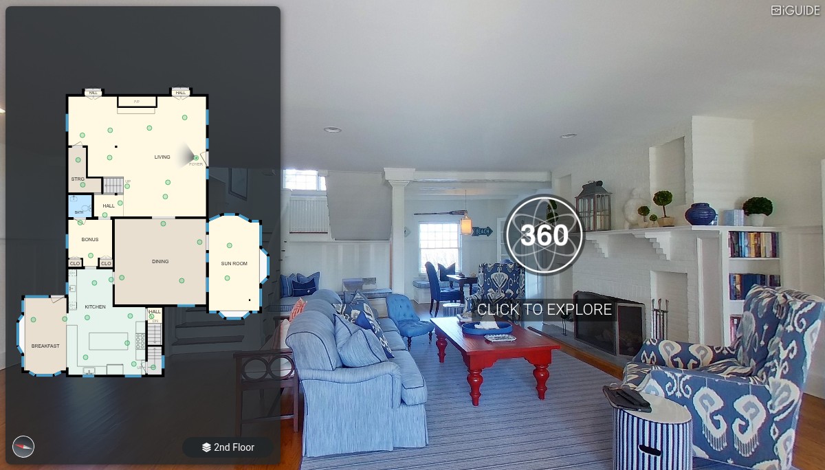 iGUIDE 3D Tour for 36 Howe St, Bay Head, NJ