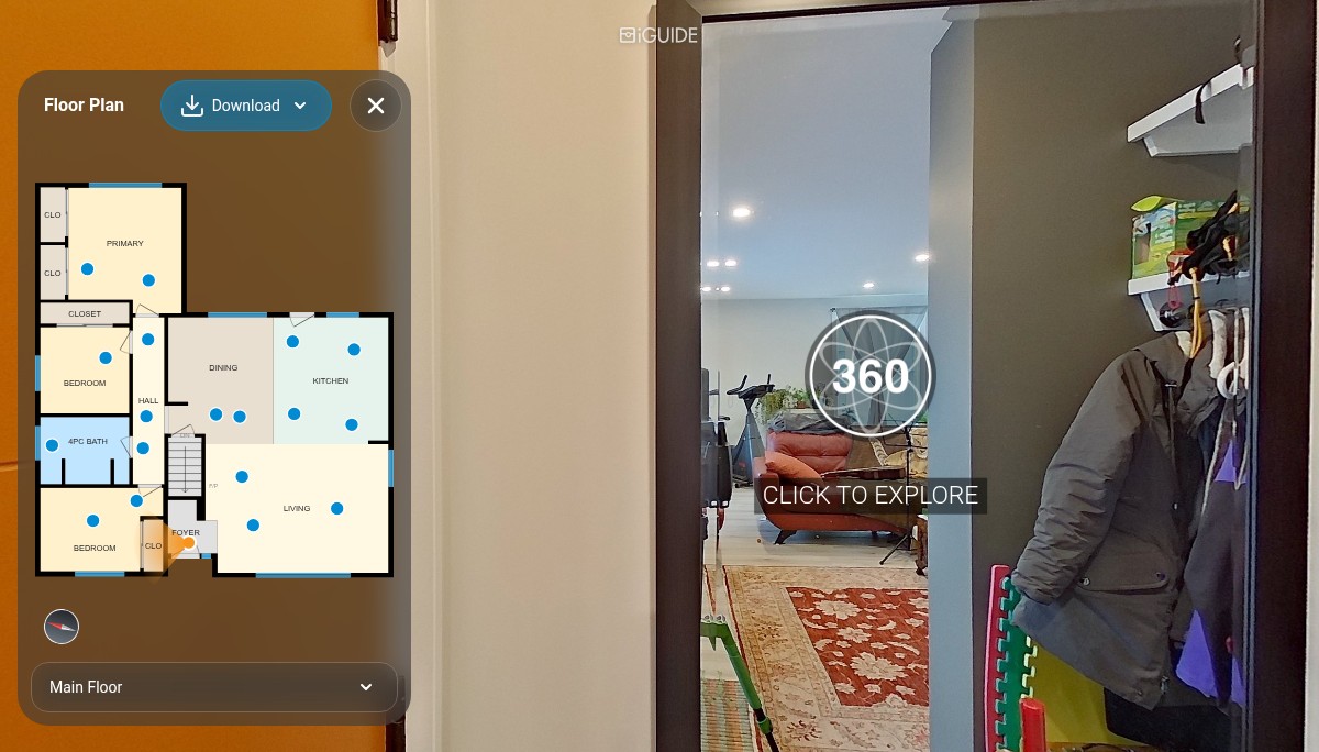 iGUIDE 3D Tour for 3704 1 St NW, Calgary, AB