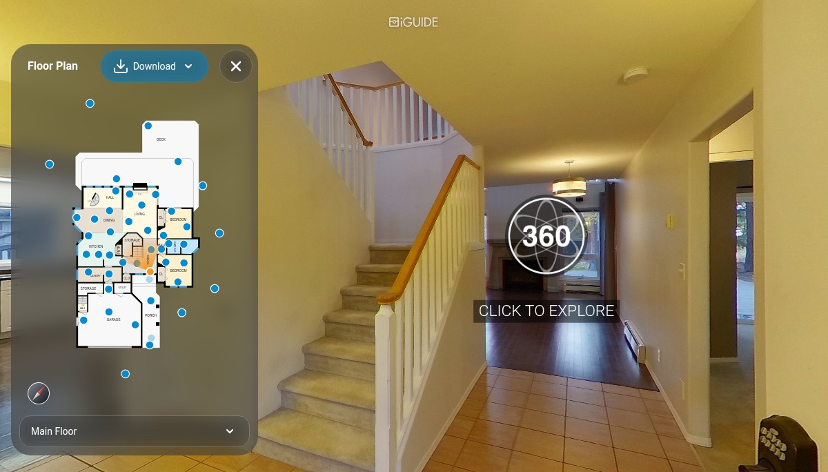 iGUIDE 3D Tour for 3932 Lakevale Pl, Kelowna, BC