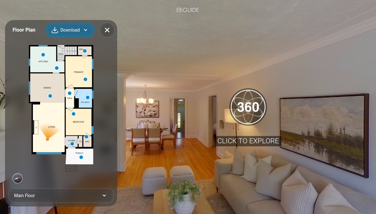 iGUIDE 3D Tour for 401 Boler Road