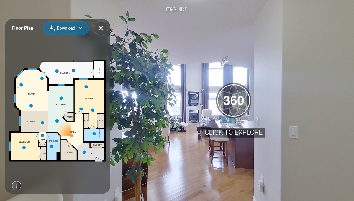 Edmonton Sw Rutherford Map iGUIDE 3D Tour for 422-1320 Rutherford Rd SW, Edmonton, AB