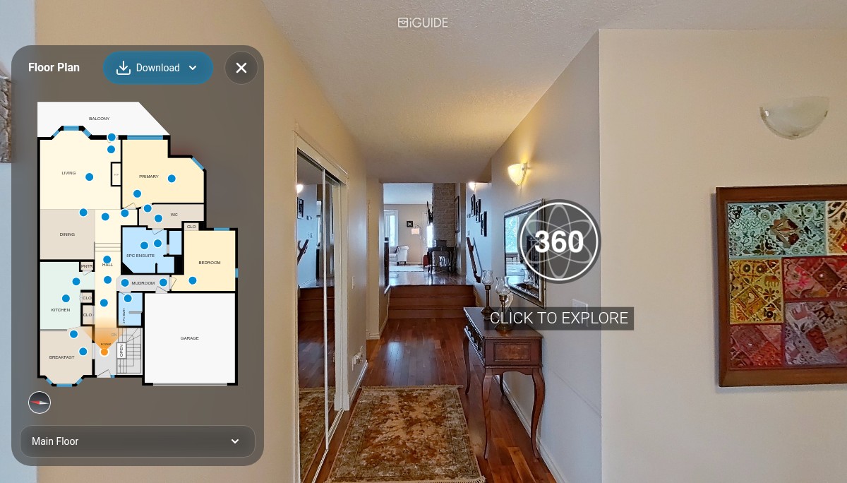 Prominence Path iGUIDE 3D Tour for 4 Prominence Path SW, Calgary, AB