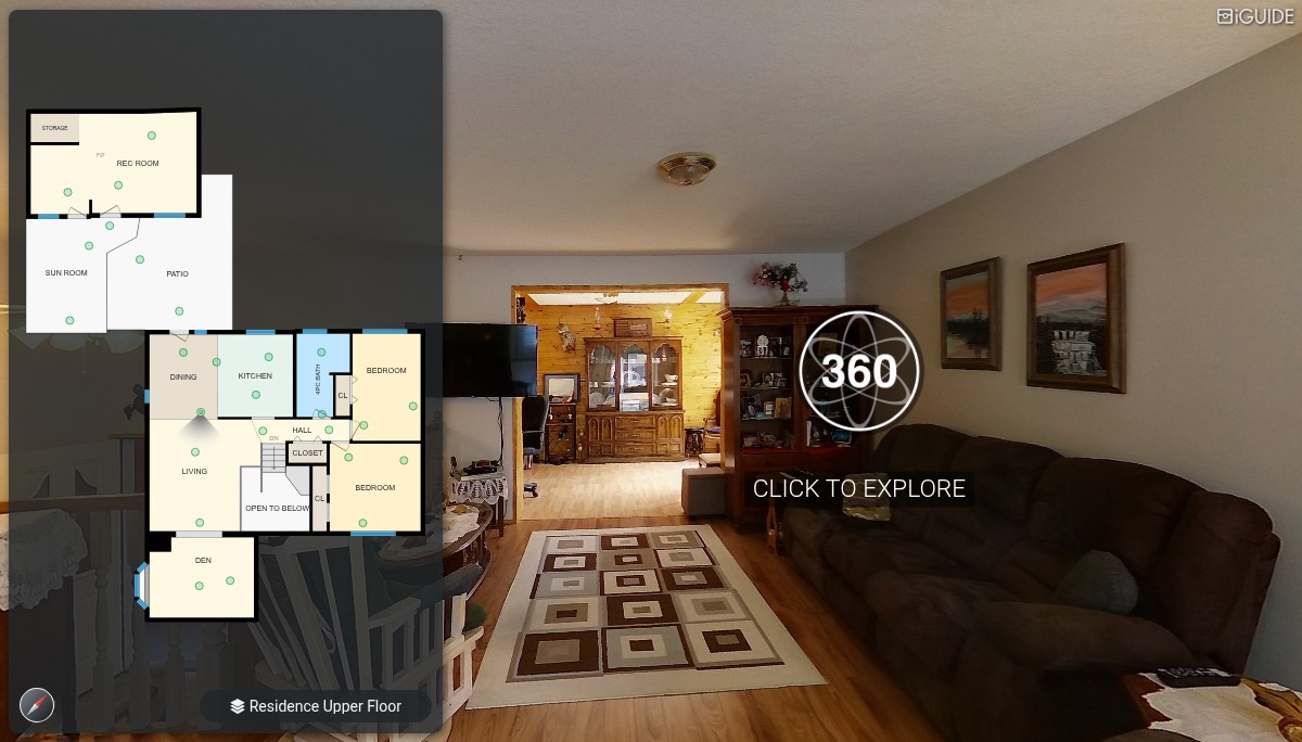 iGUIDE 3D Tour for 5114 49 Avenue, Robb, AB