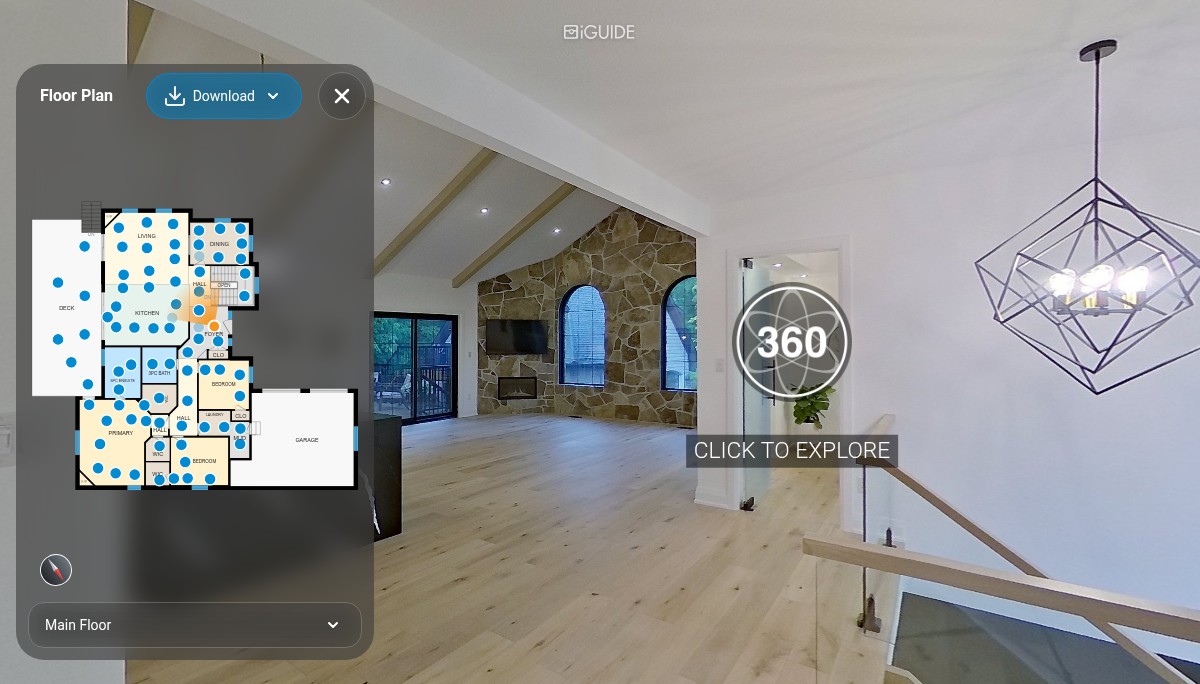 iGUIDE 3D Tour for 515 Hamilton Dr, Hamilton, ON