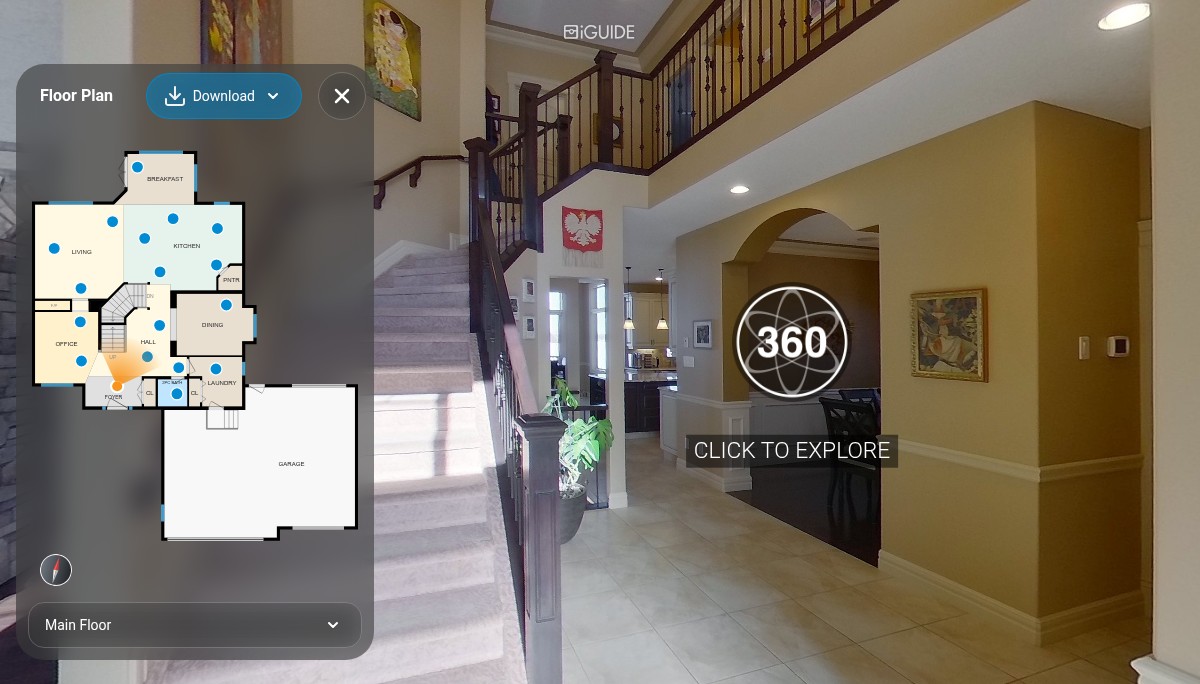 iGUIDE 3D Tour for 533 Manor Pointe Ct, Sturgeon County, AB