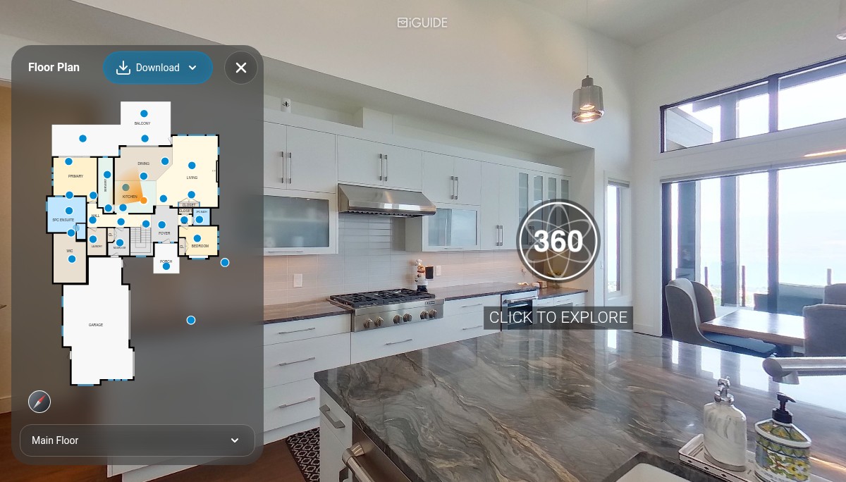 iGUIDE 3D Tour for 5576 Upper Mission Dr, Kelowna, BC