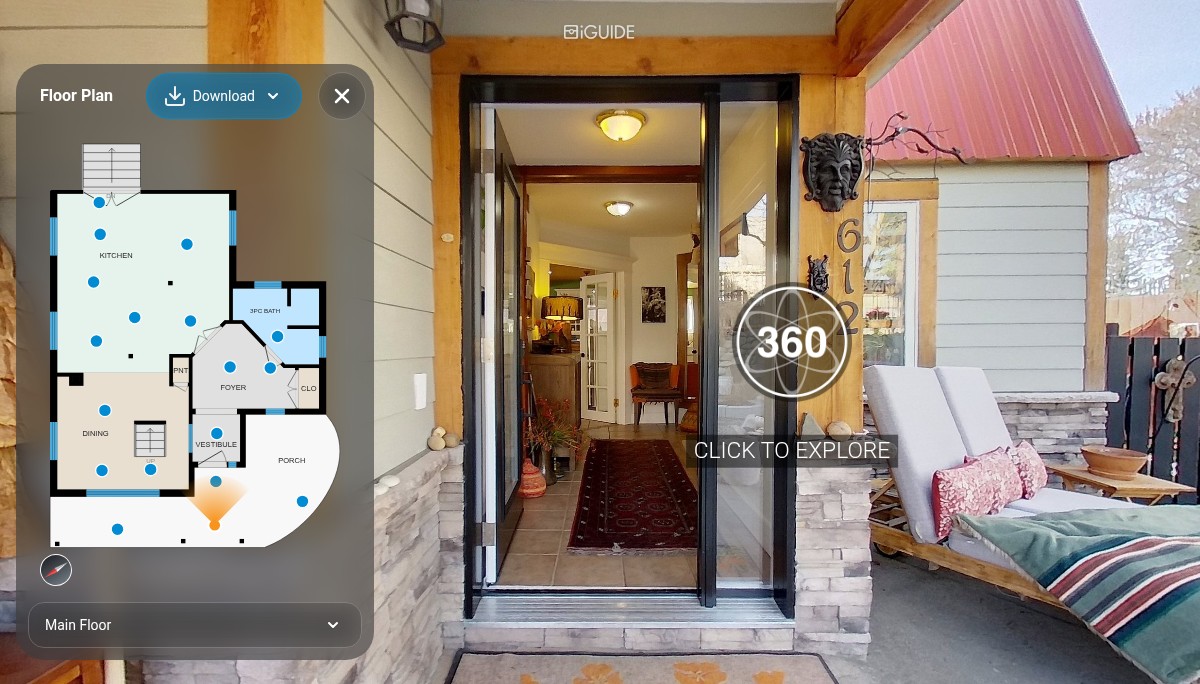 iGUIDE 3D Tour for 612 Nelson St, Kimberley, BC
