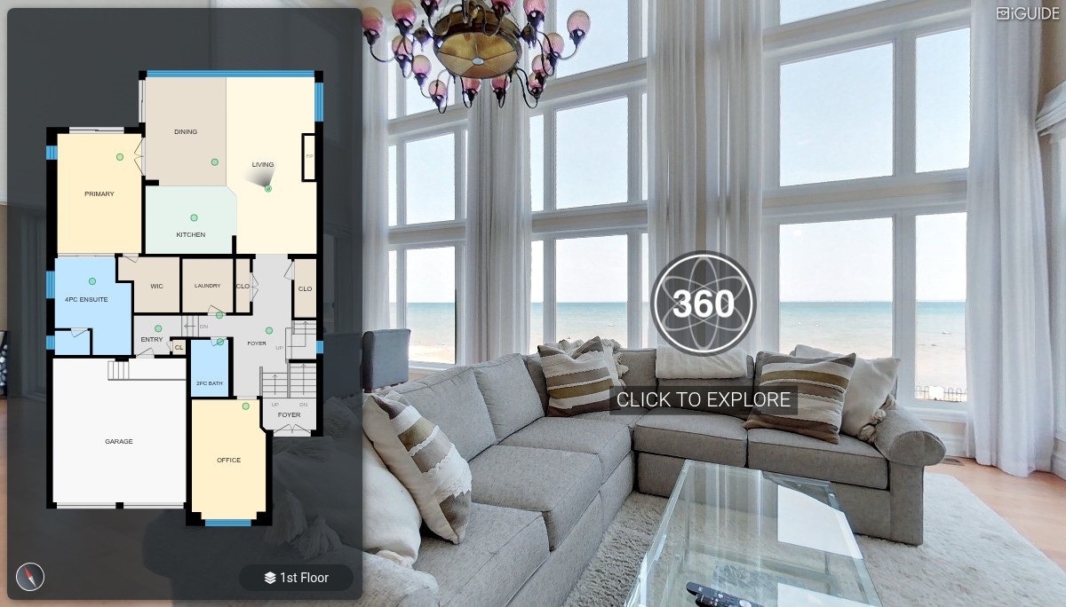 iGUIDE 3D Tour for 61 Waterview Rd, Wasaga Beach, ON