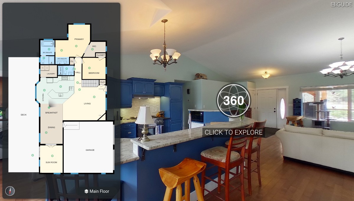 iGUIDE 3D Tour for 630 Green Rd, Canal Flats, BC