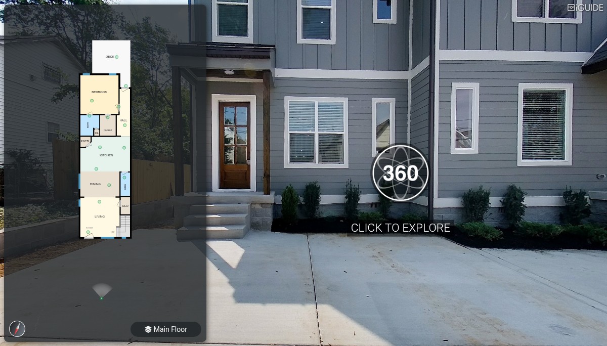 iGUIDE 3D Tour for 914 Elvira Ave, Nashville, TN