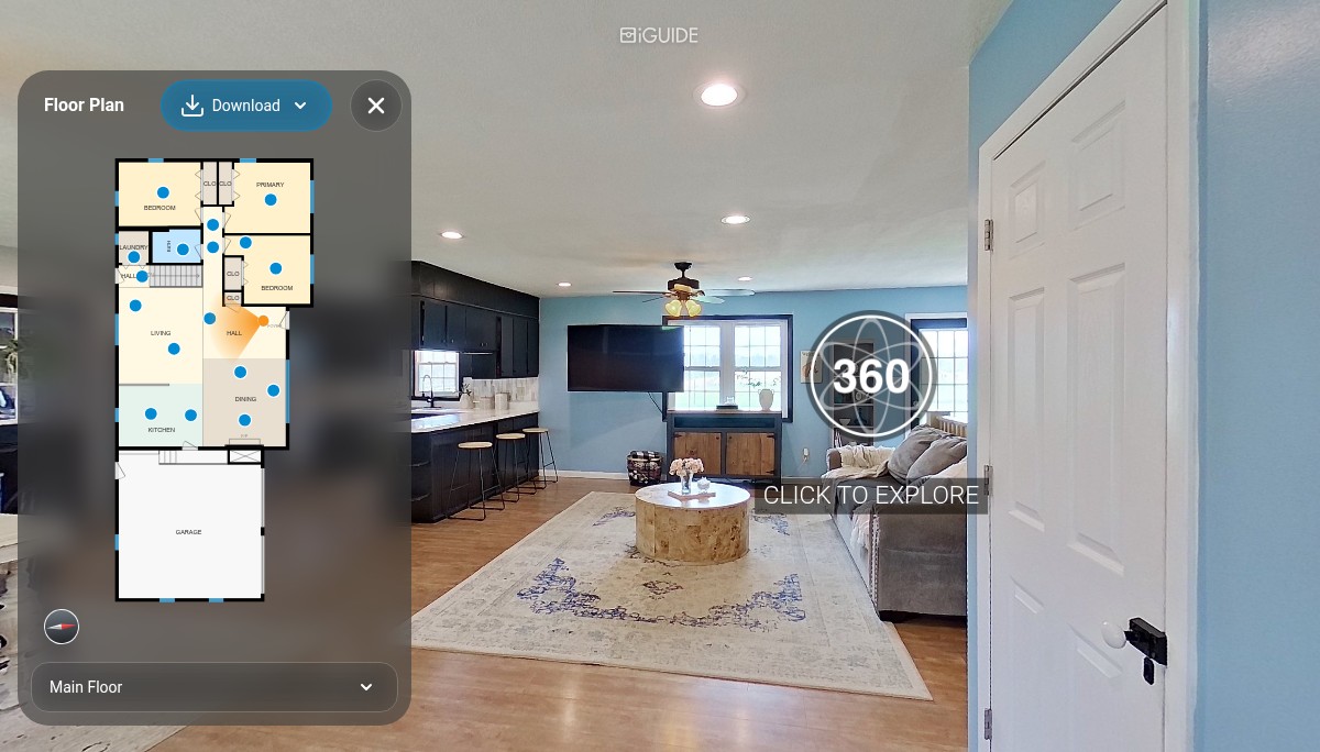 iGUIDE 3D Tour for 9563 Ward Rd, St Paris, OH