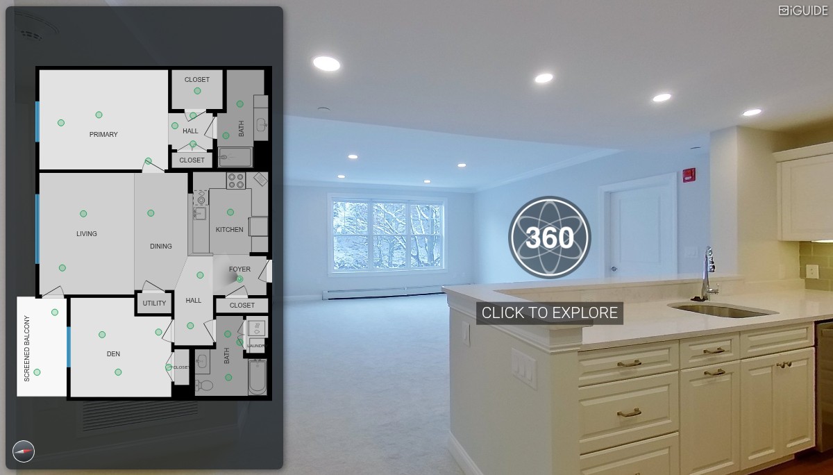 iGUIDE 3D Tour for Brookhaven at Lexington 1010 Waltham Street Suite