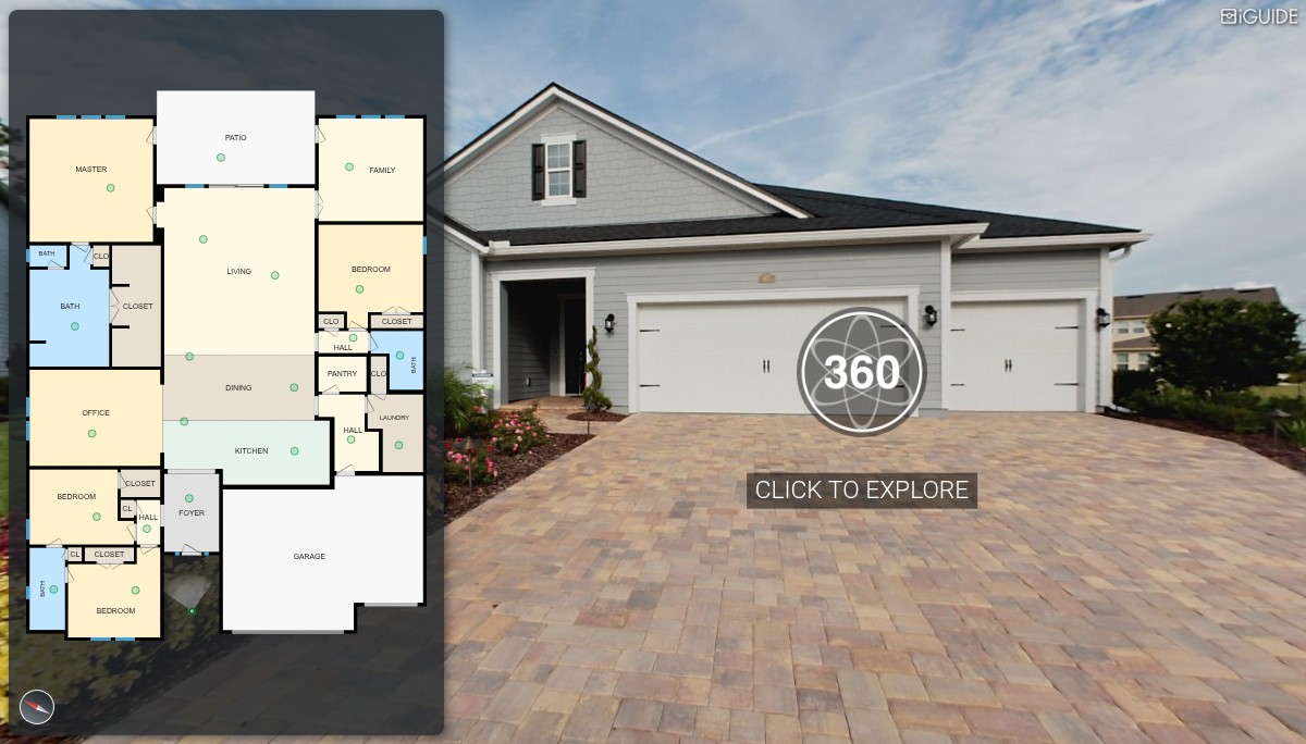 iGUIDE 3D Tour for Lennar Celestina Ashford, St Johns, FL