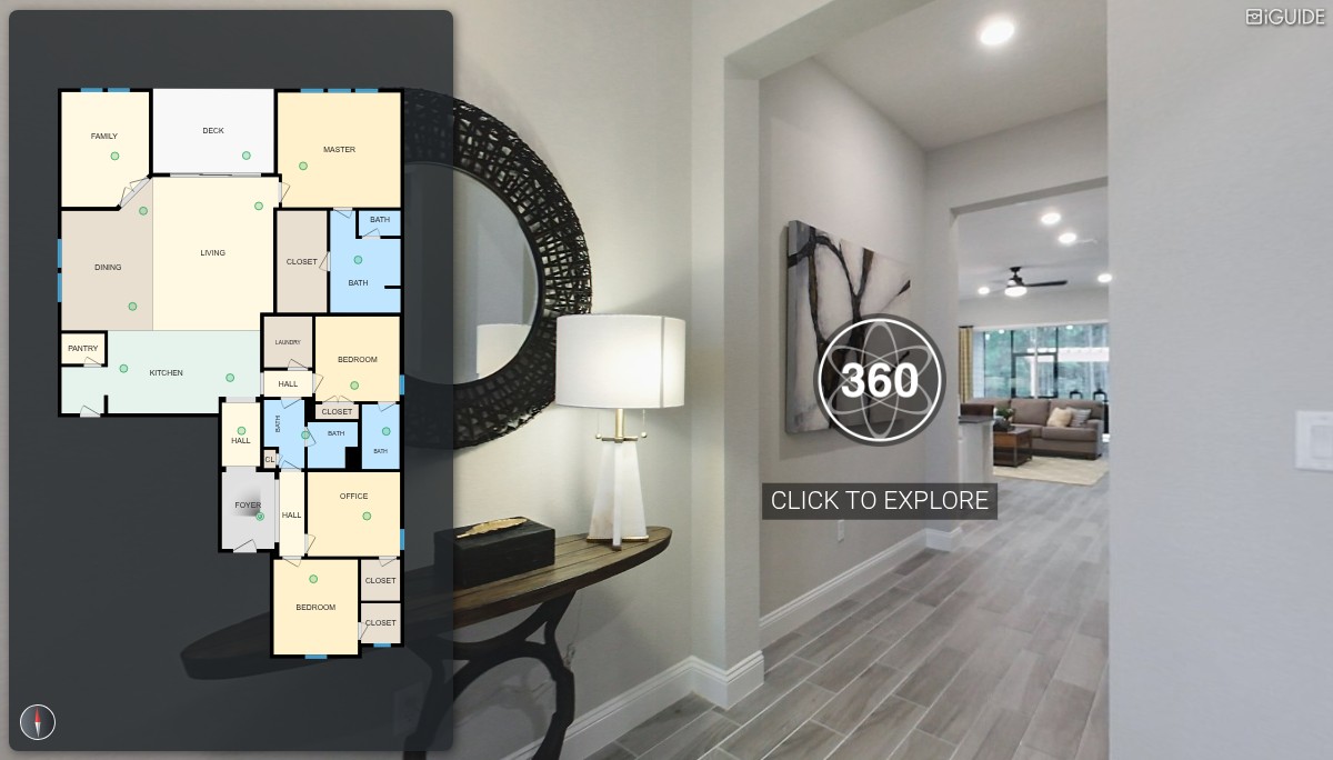 iGUIDE 3D Tour for Lennar Celestina Barton, St Johns, FL