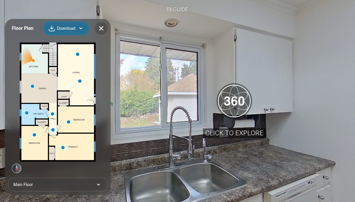 iGUIDE 3D Tour for 470 7th St, Hanover, ON