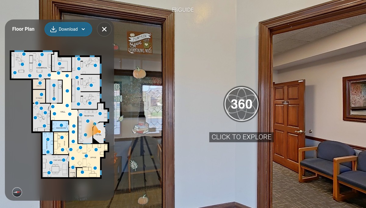 iGUIDE 3D Tour for B-3195 W Fairview Rd, Greenwood, IN