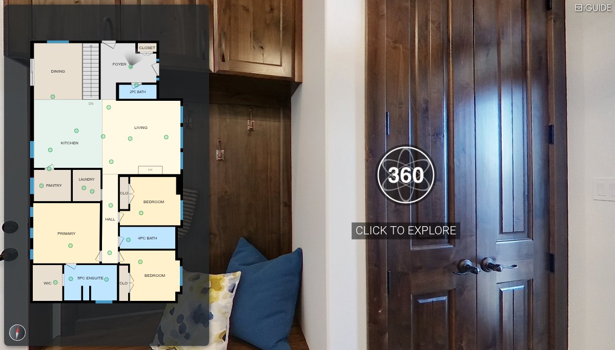 iGUIDE 3D Tour for Model 434 Moonstone Jade Homes 737 7 Ave Bow Island