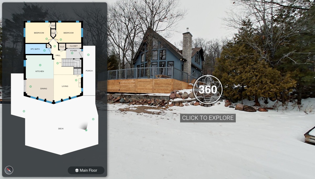 iGUIDE 3D Tour for . Johnson Township, Desbarats, ON