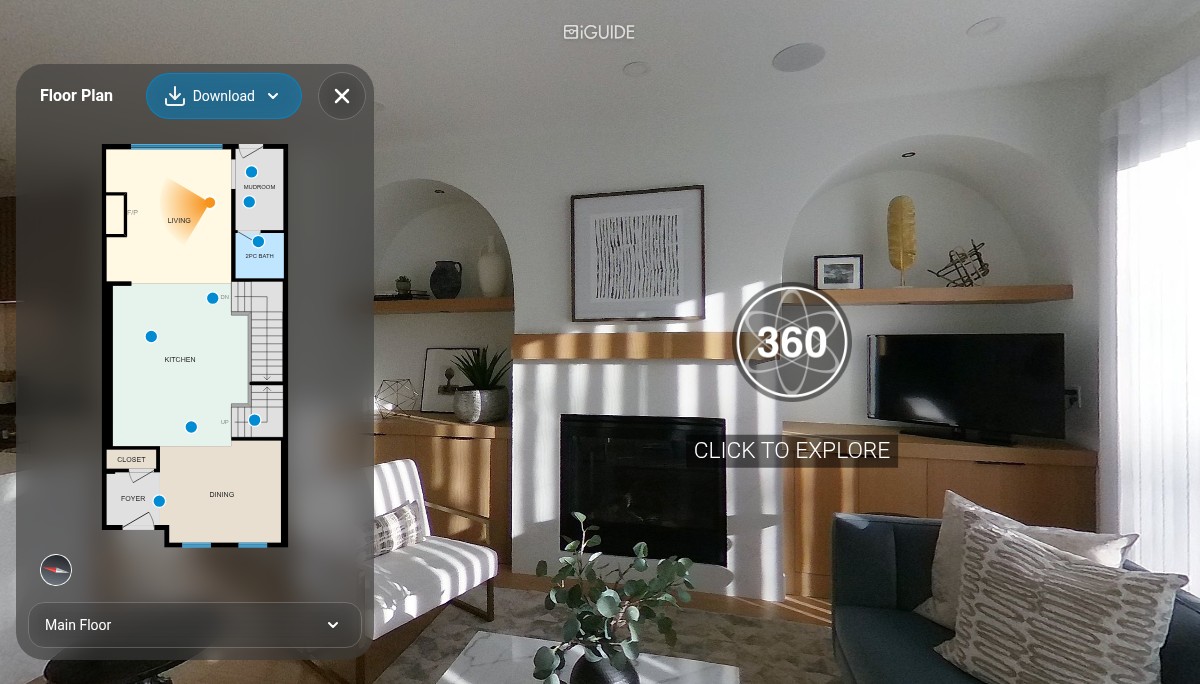iGUIDE 3D Tour for 2041 47 Ave SW, Calgary, AB
