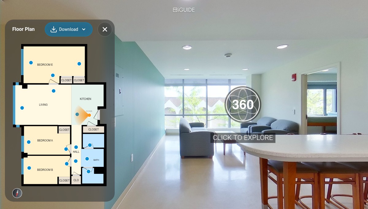 iGUIDE 3D Tour for East 3 Bedroom