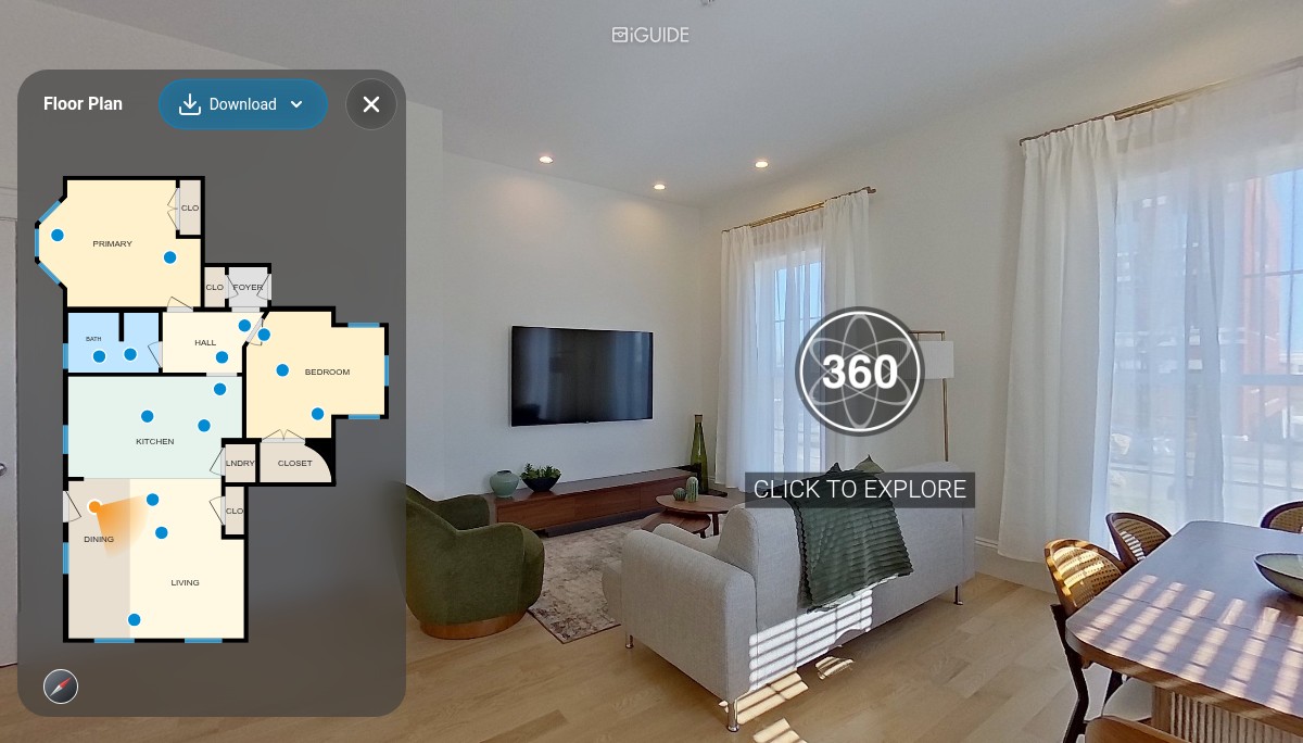 iGUIDE 3D Tour for Luxury_2_bedroom_1st Floor