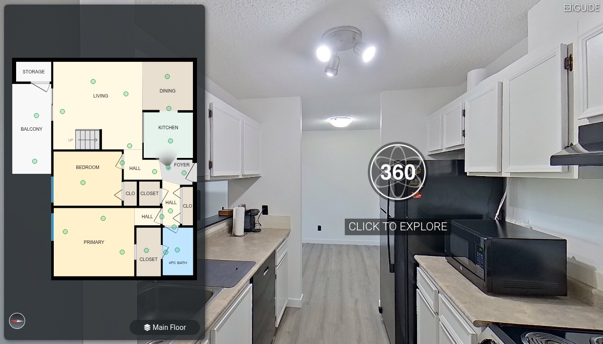 iGUIDE 3D Tour for 406-600 Kirkness Rd NW, Edmonton, AB