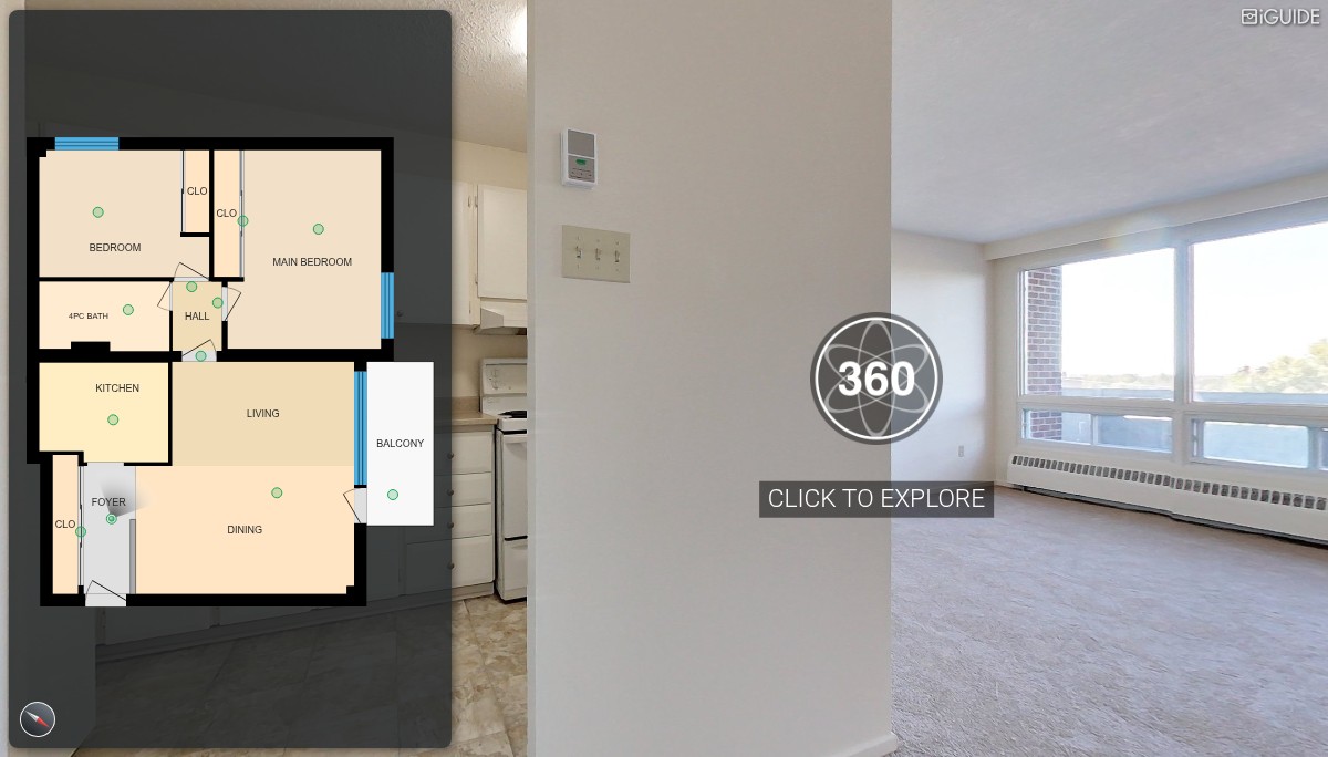 iGUIDE 3D Tour for Parkwood Hills, 1343 Meadowlands Drive 2 bedroom