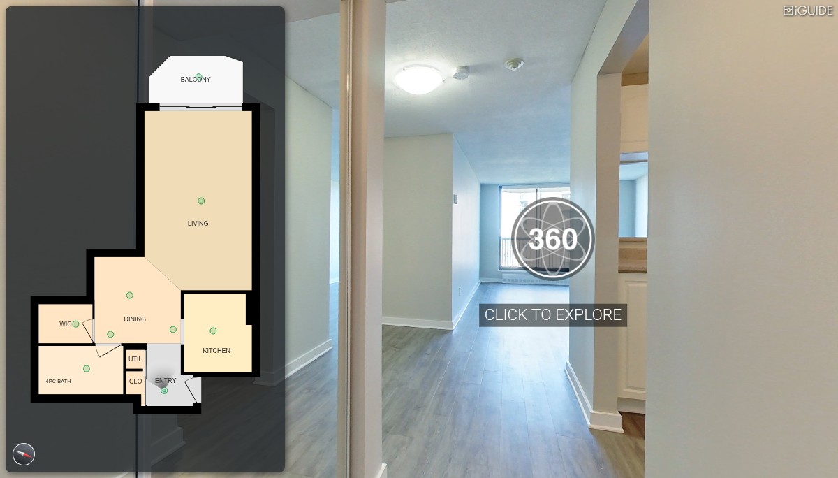 iGUIDE 3D Tour for The Aventura, 18 Deerfield Drive Bachelor 432 sq